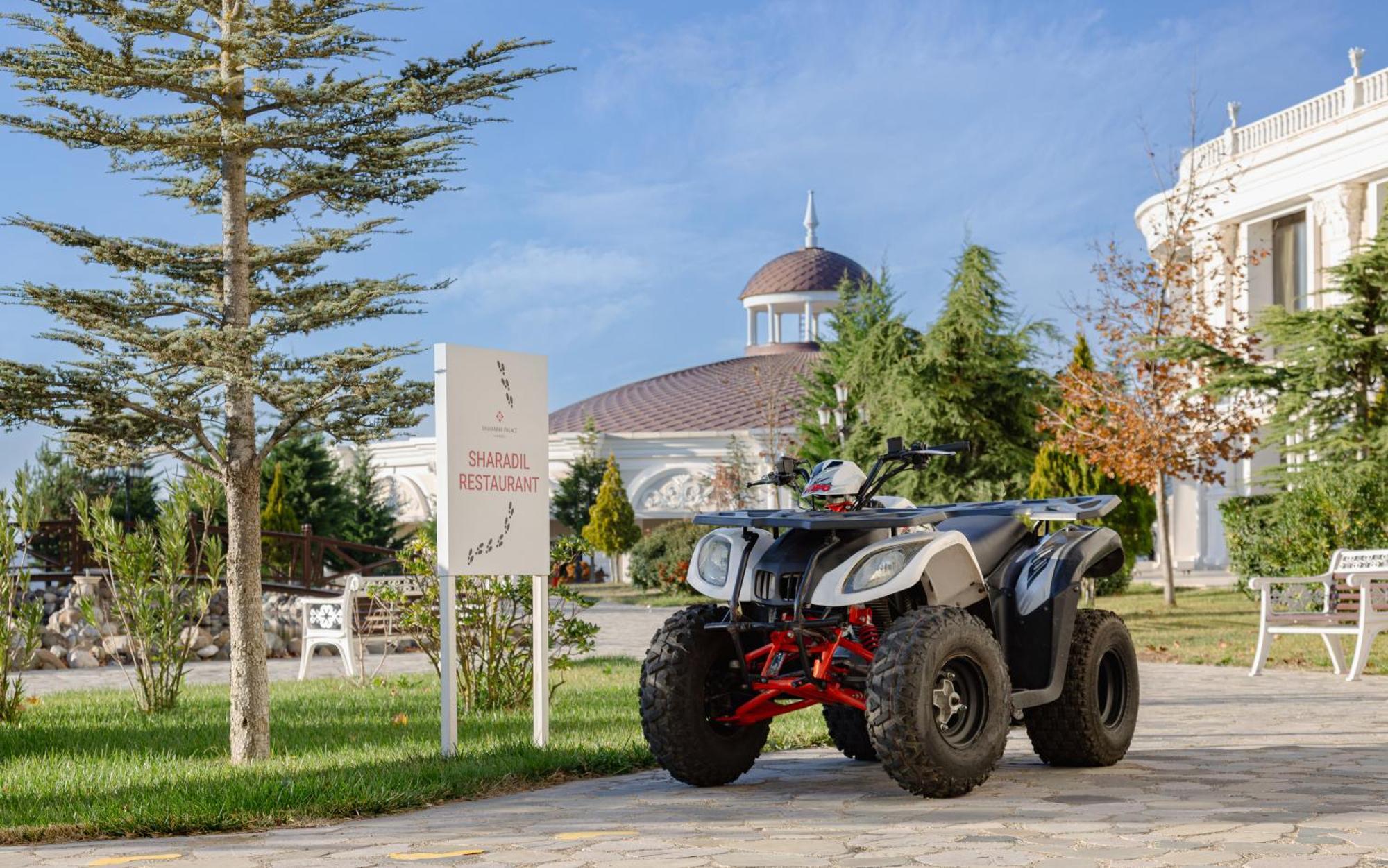 Shamakhi Palace Sharadil Seredil Exterior foto A quad bike in Turkey
